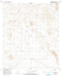 Hay Mountain Arizona Historical topographic map, 1:24000 scale, 7.5 X 7.5 Minute, Year 1957