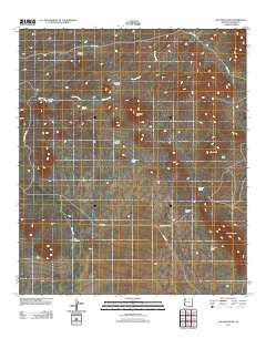 Hay Mountain Arizona Historical topographic map, 1:24000 scale, 7.5 X 7.5 Minute, Year 2011