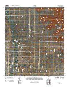 Hereford Arizona Historical topographic map, 1:24000 scale, 7.5 X 7.5 Minute, Year 2011