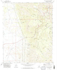 Hickey Mountain Arizona Historical topographic map, 1:24000 scale, 7.5 X 7.5 Minute, Year 1973