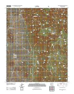 Hickey Mountain Arizona Historical topographic map, 1:24000 scale, 7.5 X 7.5 Minute, Year 2012