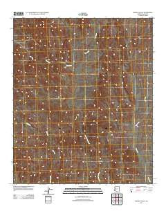 Hidden Valley Arizona Historical topographic map, 1:24000 scale, 7.5 X 7.5 Minute, Year 2011