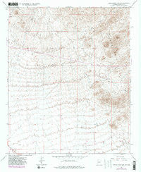 Hieroglyphic Mts SW Arizona Historical topographic map, 1:24000 scale, 7.5 X 7.5 Minute, Year 1965