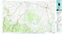 Holbrook Arizona Historical topographic map, 1:100000 scale, 30 X 60 Minute, Year 1980