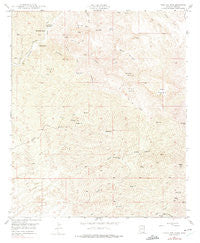 Holy Joe Peak Arizona Historical topographic map, 1:24000 scale, 7.5 X 7.5 Minute, Year 1949