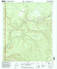 Hoodoo Knoll Arizona Historical topographic map, 1:24000 scale, 7.5 X 7.5 Minute, Year 1997