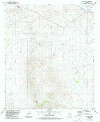 Hot Well Arizona Historical topographic map, 1:24000 scale, 7.5 X 7.5 Minute, Year 1986