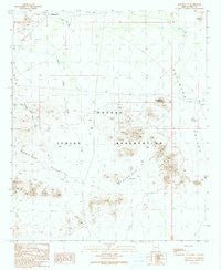Hotason Vo Arizona Historical topographic map, 1:24000 scale, 7.5 X 7.5 Minute, Year 1990