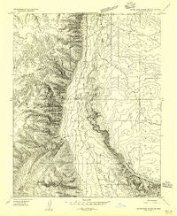 House Rock Spring SE Arizona Historical topographic map, 1:24000 scale, 7.5 X 7.5 Minute, Year 1954