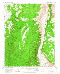 House Rock Spring Arizona Historical topographic map, 1:62500 scale, 15 X 15 Minute, Year 1957