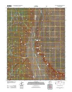 House Rock Spring Arizona Historical topographic map, 1:24000 scale, 7.5 X 7.5 Minute, Year 2012