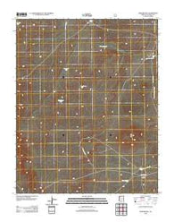 Howard Hill Arizona Historical topographic map, 1:24000 scale, 7.5 X 7.5 Minute, Year 2012