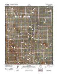 Howard Lake Arizona Historical topographic map, 1:24000 scale, 7.5 X 7.5 Minute, Year 2011