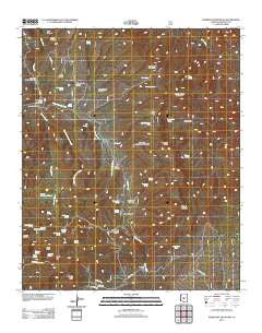 Humboldt Mountain Arizona Historical topographic map, 1:24000 scale, 7.5 X 7.5 Minute, Year 2011