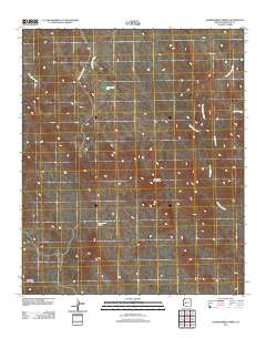 Hummingbird Spring Arizona Historical topographic map, 1:24000 scale, 7.5 X 7.5 Minute, Year 2011