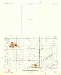 Hyder Arizona Historical topographic map, 1:62500 scale, 15 X 15 Minute, Year 1930