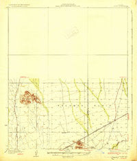 Hyder Arizona Historical topographic map, 1:62500 scale, 15 X 15 Minute, Year 1930