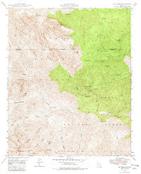 Iron Mountain Arizona Historical topographic map, 1:24000 scale, 7.5 X 7.5 Minute, Year 1948