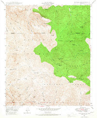 Iron Mountain Arizona Historical topographic map, 1:24000 scale, 7.5 X 7.5 Minute, Year 1948