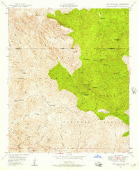Iron Mountain Arizona Historical topographic map, 1:24000 scale, 7.5 X 7.5 Minute, Year 1948