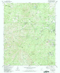 Iron Springs Arizona Historical topographic map, 1:24000 scale, 7.5 X 7.5 Minute, Year 1979