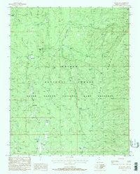 Jacob Lake Arizona Historical topographic map, 1:24000 scale, 7.5 X 7.5 Minute, Year 1988