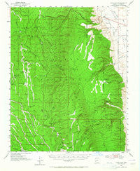 Jacobs Lake Arizona Historical topographic map, 1:62500 scale, 15 X 15 Minute, Year 1953