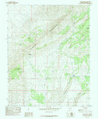 Jacobs Well Arizona Historical topographic map, 1:24000 scale, 7.5 X 7.5 Minute, Year 1985