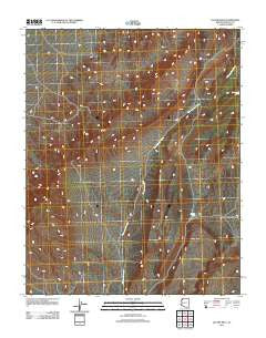 Jacobs Well Arizona Historical topographic map, 1:24000 scale, 7.5 X 7.5 Minute, Year 2011