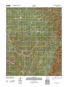 Joe Woody Well Arizona Historical topographic map, 1:24000 scale, 7.5 X 7.5 Minute, Year 2011