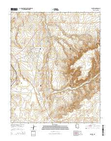 Kaibito Arizona Current topographic map, 1:24000 scale, 7.5 X 7.5 Minute, Year 2014
