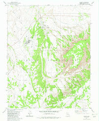 Kaibito Arizona Historical topographic map, 1:24000 scale, 7.5 X 7.5 Minute, Year 1981