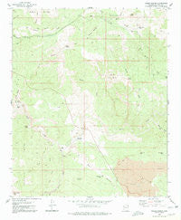 Kaiser Spring Arizona Historical topographic map, 1:24000 scale, 7.5 X 7.5 Minute, Year 1980
