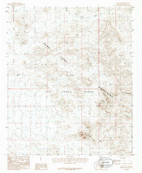Kaka NW Arizona Historical topographic map, 1:24000 scale, 7.5 X 7.5 Minute, Year 1986