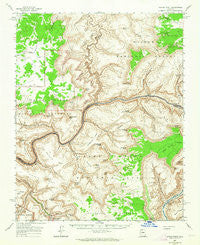 Kanab Point Arizona Historical topographic map, 1:62500 scale, 15 X 15 Minute, Year 1962
