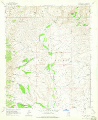 Kayler Butte Arizona Historical topographic map, 1:24000 scale, 7.5 X 7.5 Minute, Year 1964