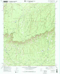 Kehl Ridge Arizona Historical topographic map, 1:24000 scale, 7.5 X 7.5 Minute, Year 1972