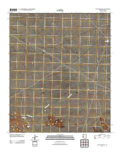 Kofa Deep Well Arizona Historical topographic map, 1:24000 scale, 7.5 X 7.5 Minute, Year 2011
