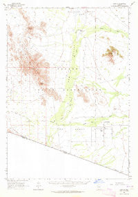 Kom Vo Arizona Historical topographic map, 1:62500 scale, 15 X 15 Minute, Year 1963