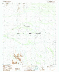 Kots Kug Ranch Arizona Historical topographic map, 1:24000 scale, 7.5 X 7.5 Minute, Year 1988
