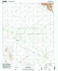Kupk Arizona Historical topographic map, 1:24000 scale, 7.5 X 7.5 Minute, Year 1996