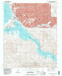 Lake Havasu City South Arizona Historical topographic map, 1:24000 scale, 7.5 X 7.5 Minute, Year 1994