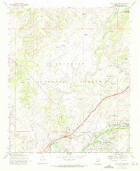 Lake Montezuma Arizona Historical topographic map, 1:24000 scale, 7.5 X 7.5 Minute, Year 1969