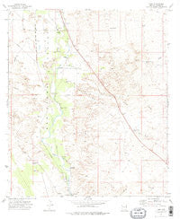 Land Arizona Historical topographic map, 1:24000 scale, 7.5 X 7.5 Minute, Year 1973