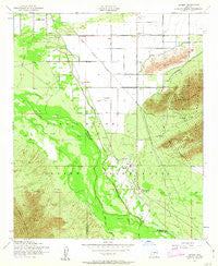 Laveen Arizona Historical topographic map, 1:24000 scale, 7.5 X 7.5 Minute, Year 1952