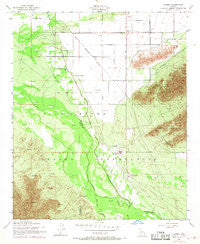 Laveen Arizona Historical topographic map, 1:24000 scale, 7.5 X 7.5 Minute, Year 1952