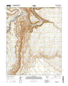 Lees Ferry Arizona Current topographic map, 1:24000 scale, 7.5 X 7.5 Minute, Year 2014