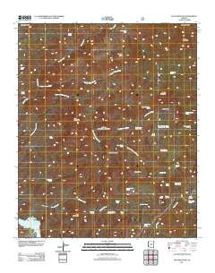 Lion Mountain Arizona Historical topographic map, 1:24000 scale, 7.5 X 7.5 Minute, Year 2011