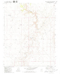 Little Harpo Canyon Arizona Historical topographic map, 1:24000 scale, 7.5 X 7.5 Minute, Year 1979