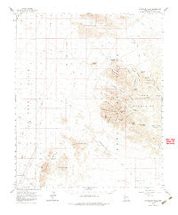 Livingston Hills Arizona Historical topographic map, 1:62500 scale, 15 X 15 Minute, Year 1962